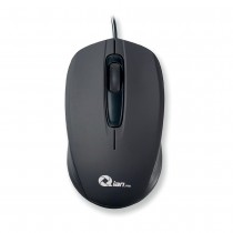 Mouse Qian Óptico DIAN, USB+PS/2, 1200DPI, Negro - Envío Gratis