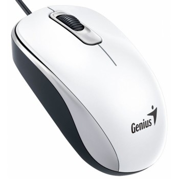 Mouse Genius Óptico DX-110, Alámbrico, USB, 1000DPI, Blanco - Envío Gratis
