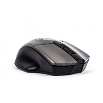 Mini Mouse Naceb Óptico NA-273G, Inalámbrico, Alcance 10 Metros, 1200DPI, Negro/Gris - Envío Gratis