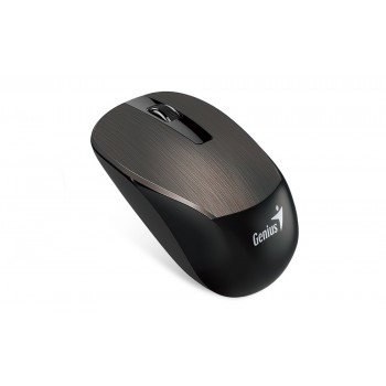 Mouse Genius BlueEye NX-7015, Inalámbrico, 1600DPI, Negro/Marrón - Envío Gratis