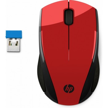 Mouse HP Óptico X3000, Inalámbrico, USB, 1600DPI, Rojo/Negro - Envío Gratis