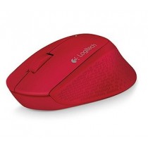 Mouse Logitech Óptico M280, Inalámbrico, 1000DPI, USB, Rojo - Envío Gratis