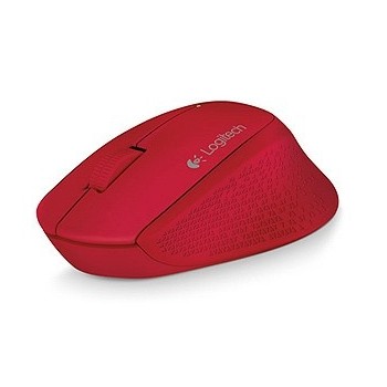 Mouse Logitech Óptico M280, Inalámbrico, 1000DPI, USB, Rojo - Envío Gratis