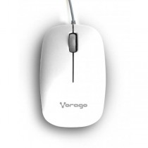 Mouse Vorago Óptico MO-206, Alámbrico, USB, 2400DPI, Blanco - Envío Gratis