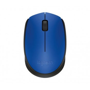 Mouse Logitech Óptico M170, Inalámbrico, USB, Negro Azul - Envío Gratis