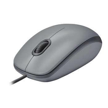 Mouse Logitech Óptico M110, Alámbrico, USB, 1000DPI, Gris - Envío Gratis