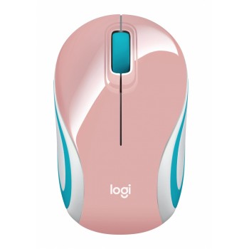 Mouse Logitech Óptico M187, Inalámbrico, USB, 1000DPI, Rosa - Envío Gratis