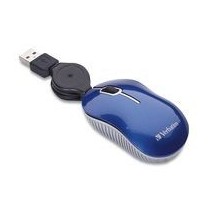 Mouse Verbatim Óptico 98616, Alámbrico, USB, Azul - Envío Gratis