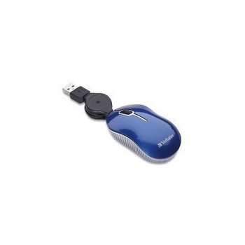 Mouse Verbatim Óptico 98616, Alámbrico, USB, Azul - Envío Gratis