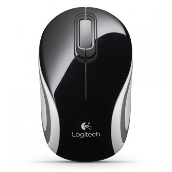 Mini Mouse Logitech Óptico M187, Inalámbrico, USB, 1000DPI, Negro - Envío Gratis