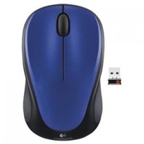 Mouse Logitech Óptico M317, RF Inalámbrico, USB, 1000DPI, Negro/Azul - Envío Gratis