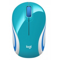 Mouse Logitech Óptico M187, Inalámbrico, USB, 1000DPI, Turquesa - Envío Gratis