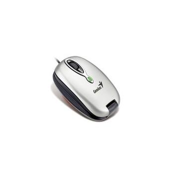 Mouse Genius Óptico Navigator 380, Alámbrico, USB, 1200DPI, Plata - Envío Gratis