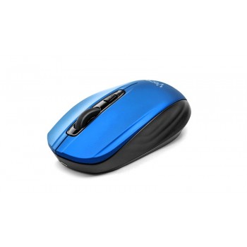 Mouse Vorago Óptico MO-305, Inalámbrico, USB, 2400DPI, Azul - Envío Gratis