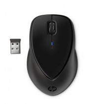 Mouse HP Optico de Sujeción Cómoda H2L63AA, Inalambrico, USB, Negro - Envío Gratis