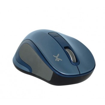 Mouse Perfect Choice Óptico PC-044741, Inalámbrico, Bluetooth, 1600DPI, Azul/Gris - Envío Gratis