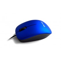 Mouse Vorago Óptico MO-206, Alámbrico, USB, 2400DPI, Azul - Envío Gratis