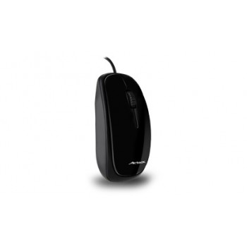 Mouse Acteck Óptico MO-250, Alámbrico, USB, 1600DPI, Negro - Envío Gratis