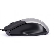 Mouse Naceb Óptico NA-037, Alámbrico, USB, 1000DPI, Negro/Gris - Envío Gratis