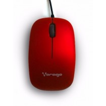 Mouse Vorago Óptico MO-206, Alámbrico, USB, 2400DPI, Rojo - Envío Gratis