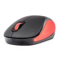 Mini Mouse Naceb Óptico NA-563R, Inalámbrico, 1000DPI, Rojo - Envío Gratis