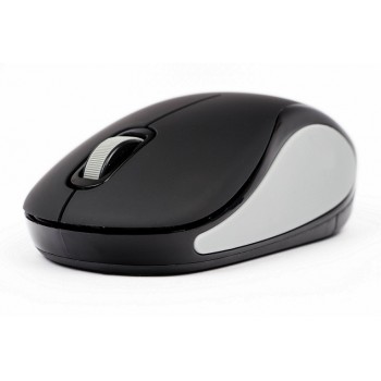 Mini Mouse Naceb Óptico NA-563G, Inalámbrico, 1000DPI, Negro/Gris - Envío Gratis