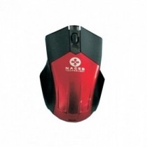 Mouse Naceb Óptico NA-037, Alámbrico, 1000DPI, Negro/Rojo - Envío Gratis