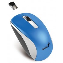 Mouse Genius BlueEye NX-7010, Inalámbrico, 1600DPI, USB, Azul/Blanco - Envío Gratis