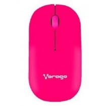 Mouse Vorago Óptico MO-205R, Inalámbrico, USB, 1000DPI, Rosa - Envío Gratis