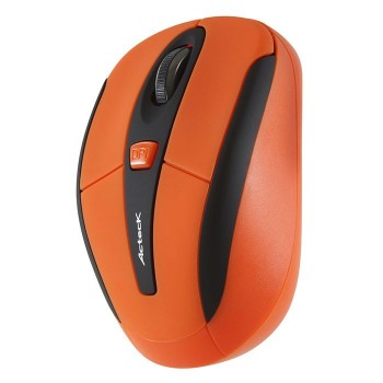 Mini Mouse Acteck Óptico Xplotion 550, Inalámbrico, USB, 1600DPI, Naranja - Envío Gratis