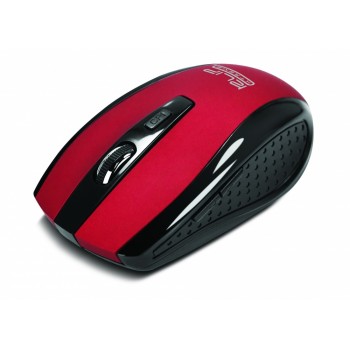 Mouse Klip Xtreme Óptico KMW-340RD, Inalámbrico, USB, 1600DPI, Rojo - Envío Gratis