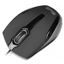 Mouse Klip Xtreme Óptico KMO-120BK, Alámbrico, USB, 1000DPI, Negro/Gris - Envío Gratis