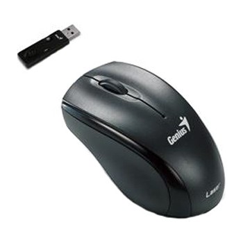 Mouse Genius Óptico NetScroll 600, Inalámbrico, USB, 800DPI, Negro - Envío Gratis