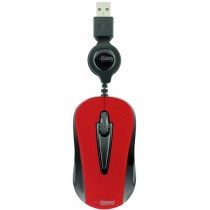 Mini Mouse Perfect Choice Óptico Easy Line 993353, Alámbrico, USB, 1000DPI, Rojo - Envío Gratis