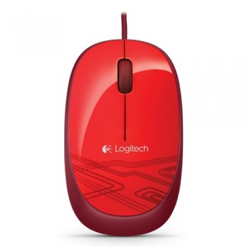 Mouse Logitech Óptico M105, Alámbrico, USB, Rojo - Envío Gratis