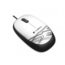 Mouse Logitech Óptico M105, Alámbrico, USB, Blanco - Envío Gratis