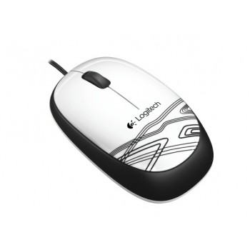 Mouse Logitech Óptico M105, Alámbrico, USB, Blanco - Envío Gratis