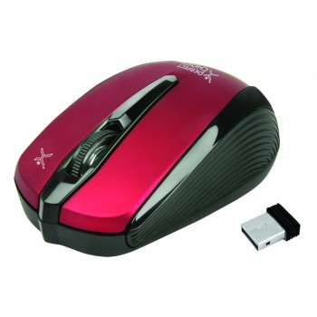 Mouse Perfect Choice Óptico WO-310, Inalámbrico, 1000DPI, USB, Rojo - Envío Gratis