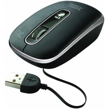 Mouse Perfect Choice Optico PC-043669-00001, USB, Negro - Envío Gratis