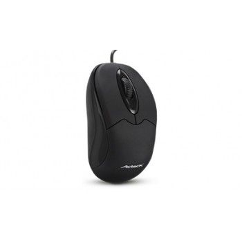 Mouse Acteck Óptico MA-0107, Alámbrico, USB, 1000 DPI, Negro - Envío Gratis