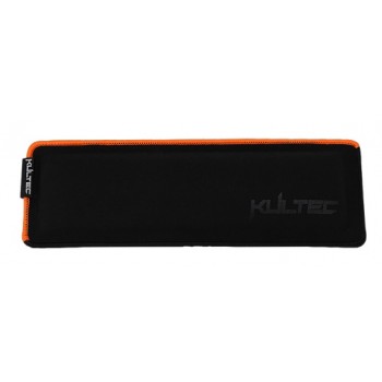 Kultec Reposa Muñecas KLTA1-3624, 11 x 34cm, Negro/Naranja - Envío Gratis