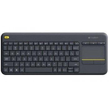 Teclado Logitech Touch K400 Plus, Inalámbrico, USB, Negro (Español) - Envío Gratis