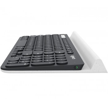 Teclado Logitech K780, Inalámbrico, Bluetooth, Negro (Español) - Envío Gratis