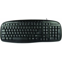 Teclado Easy Line 993384, Alámbrico, USB, Negro (Español) - Envío Gratis