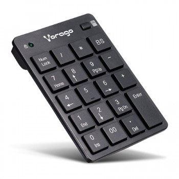 Vorago Teclado Numérico KB-105, Alámbrico, 80cm, USB, Negro - Envío Gratis