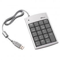 Targus Teclado Numérico Ultra Mini, USB, Plata - Envío Gratis
