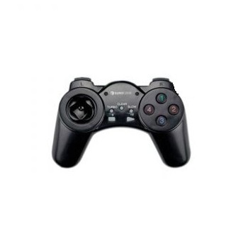 Eurocase Gamepad EUGA-10, PC, Alámbrico, Negro - Envío Gratis