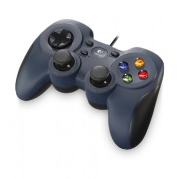 Logitech Gamepad F310, PC, Alámbrico, Negro/Gris - Envío Gratis