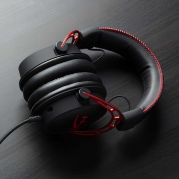 HyperX Audífonos Gamer Cloud Alpha, Alámbrico, 1.3 Metros, 3.5mm, Negro/Rojo - Envío Gratis