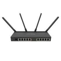 Router Mikrotik RB4011iGS+5HacQ2HnD-IN, Inalámbrico, 1733 Mbit/s, 2.4/5GHz, con 4 Antenas de 3dBi - Envío Gratis